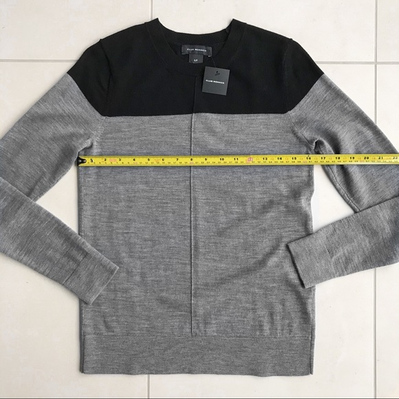 NWT Club Monaco 100% Merino Wool Mackenzie Sweater - Picture 6 of 15